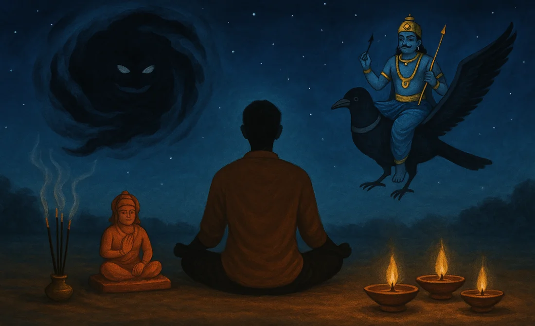Reducing Rahu-Shani Bad Effects