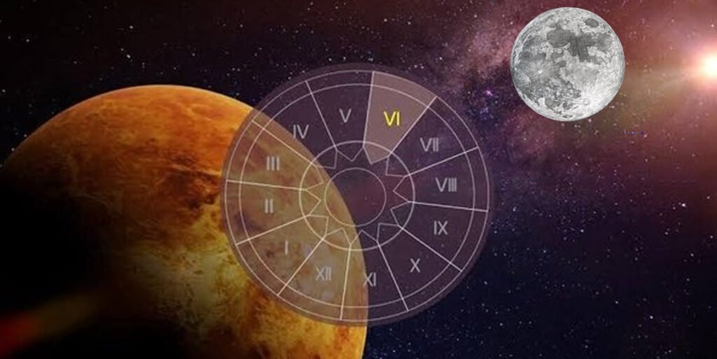 What happens when Moon Rahu Venus are placed in the 5th house?