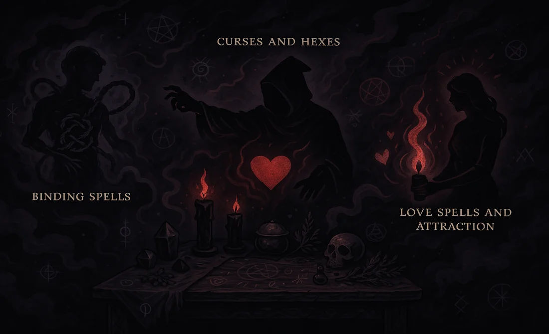 Types of Black Magic Spells