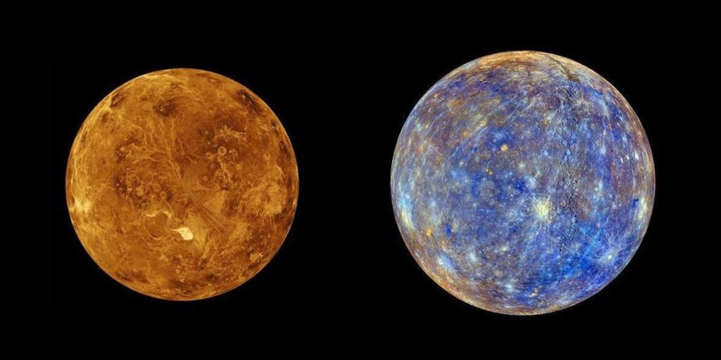 How is Venus and Mercury in 9th house?