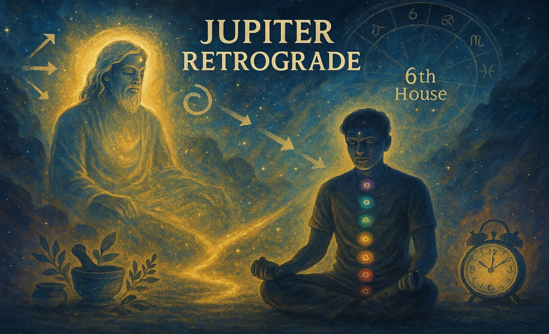 Retrograde Jupiter in 6th House