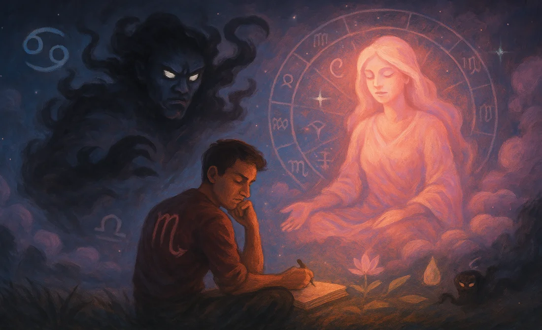 Venus-Mercury in 9th House