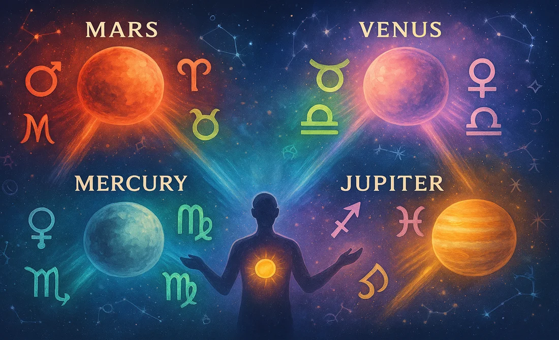 Favorite Signs of Each Planet