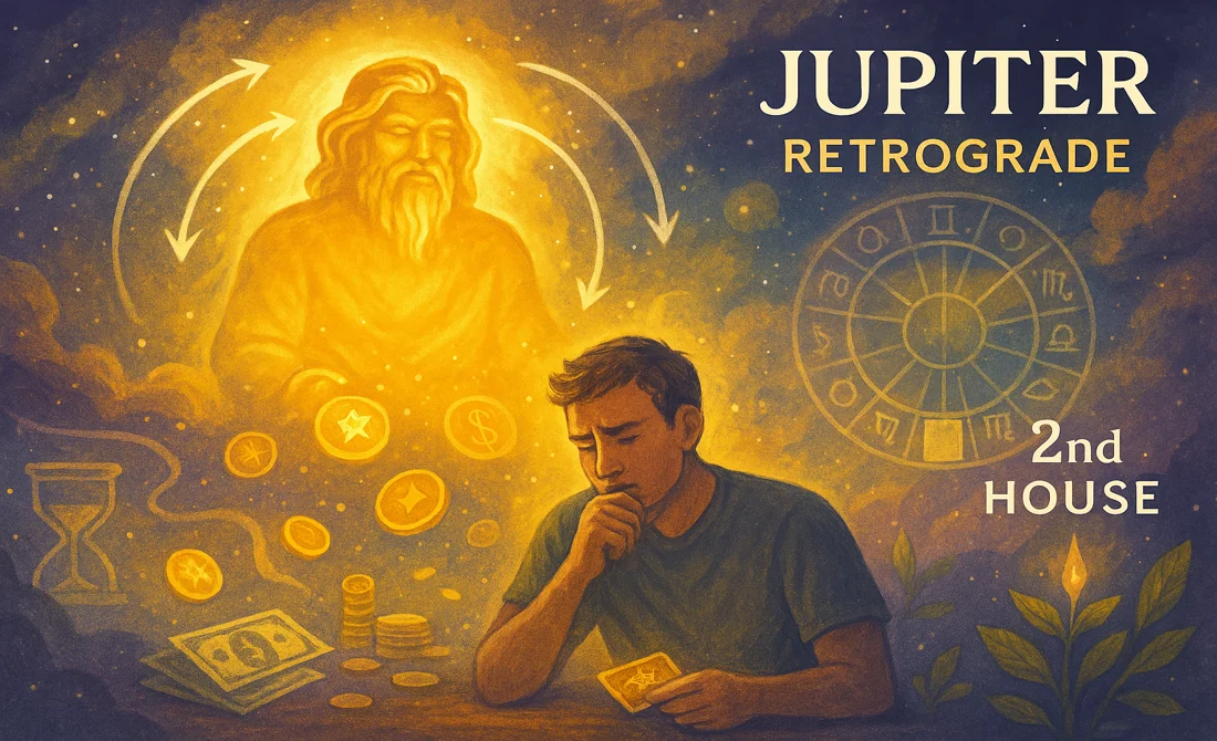Retrograde Jupiter in 2nd House