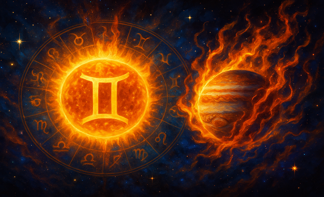 Sun Transit in Gemini 2025 | Jupiter Combust 2025 – Impact on all 12 Signs