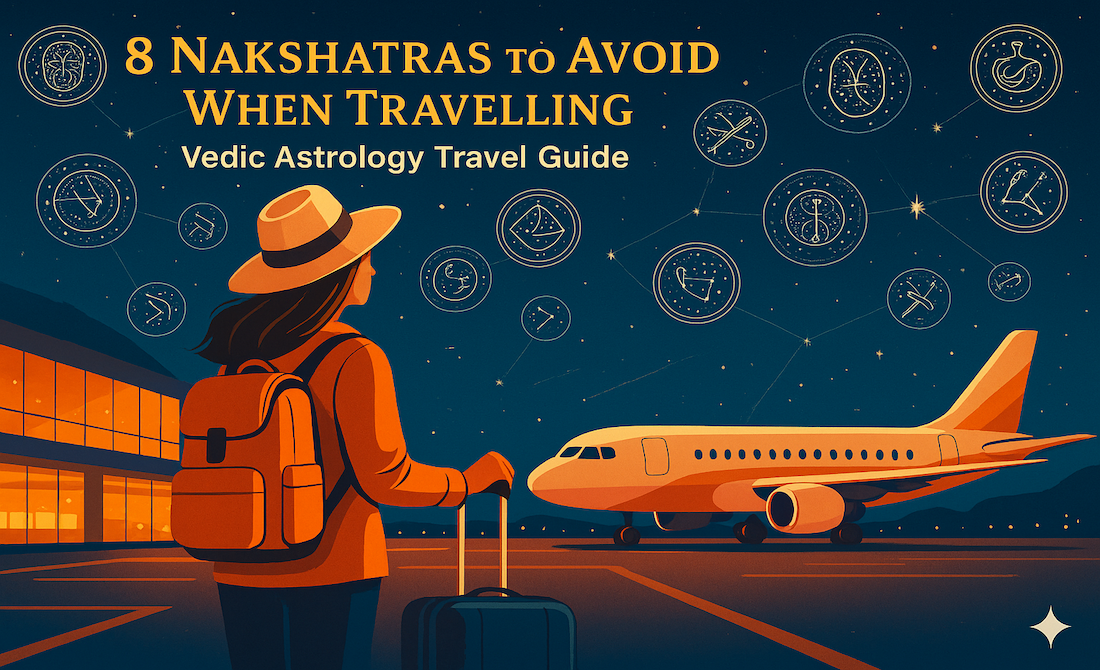 8 Nakshatras to Avoid When Travelling | Vedic Astrology Travel Guide