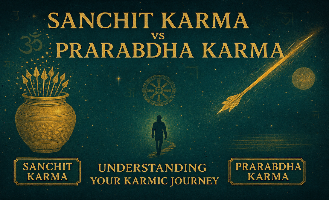 Sanchit Karma vs Prarabdha Karma: Understanding Your Karmic Journey